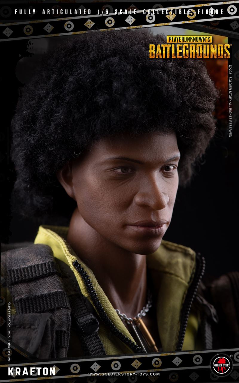 PUBG PlayerUnknown’s Battlegrounds Yellow Sportswear 1/6
