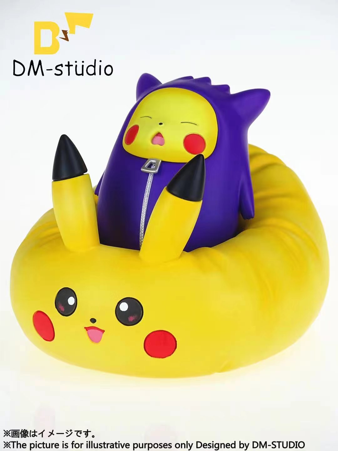 Gengar x Pikachu / Slow Poke x Pikachu