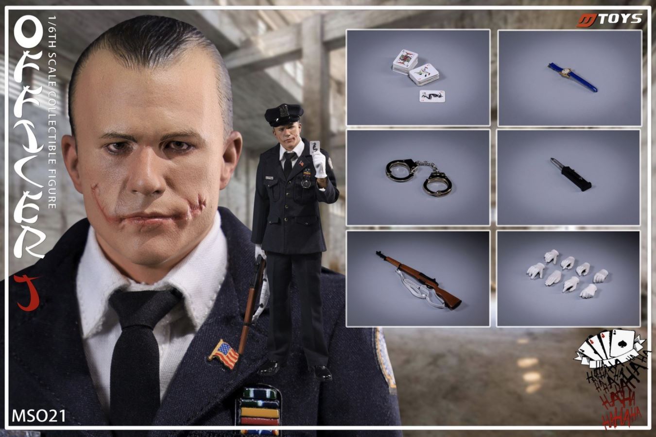 MS021 Police Clown 1/6