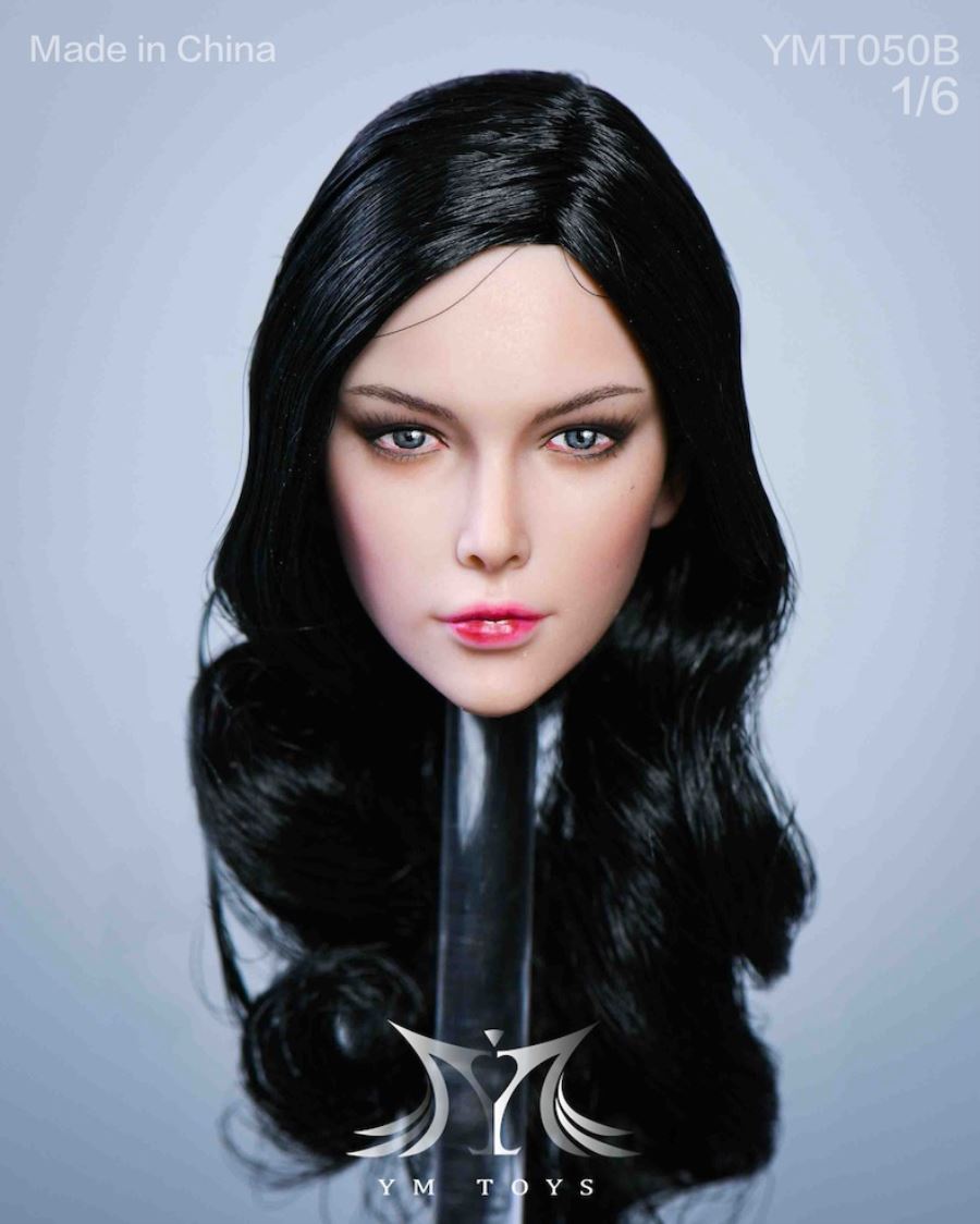 Female Head Sculpture【YMT050A/B/C/D】1/6