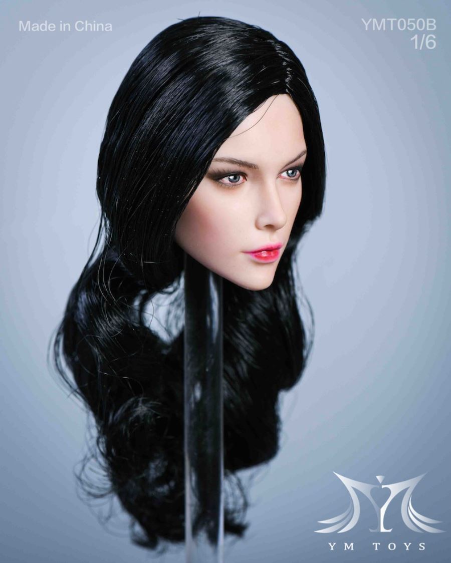 Female Head Sculpture【YMT050A/B/C/D】1/6