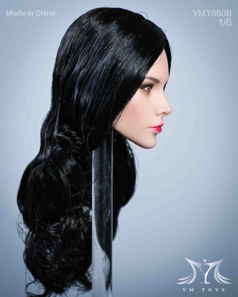 Female Head Sculpture【YMT050A/B/C/D】1/6