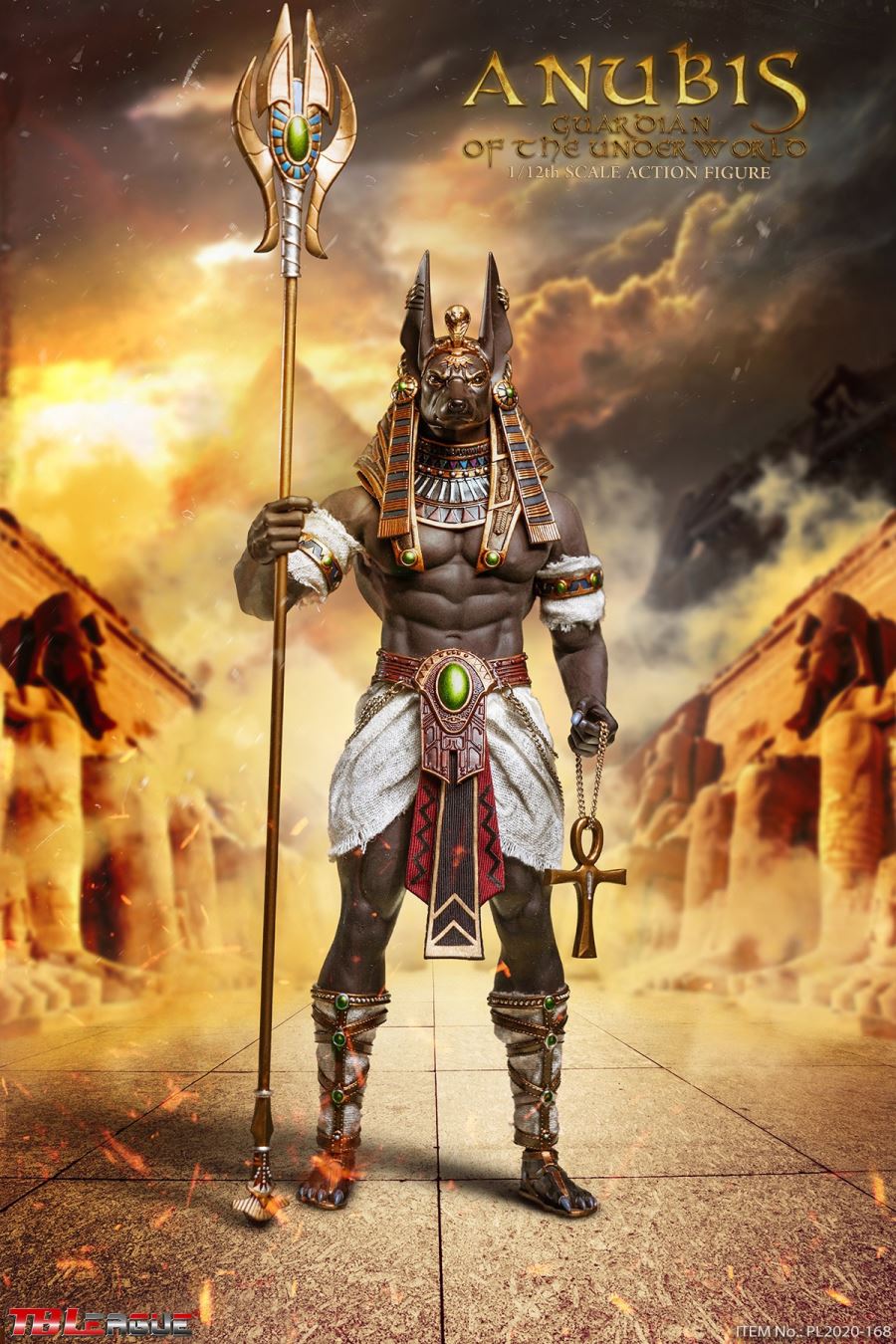 Anubis Guardian of The Underworld-Silver 1/6