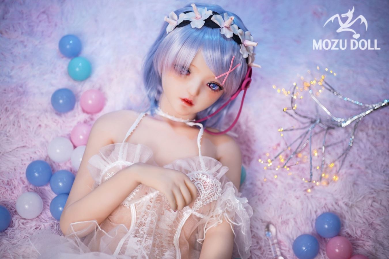 Mozu figures: Xiaomu, Lianlian, Xiaobai, Mengyue (Qingmei) 1/1 scale TPE doll