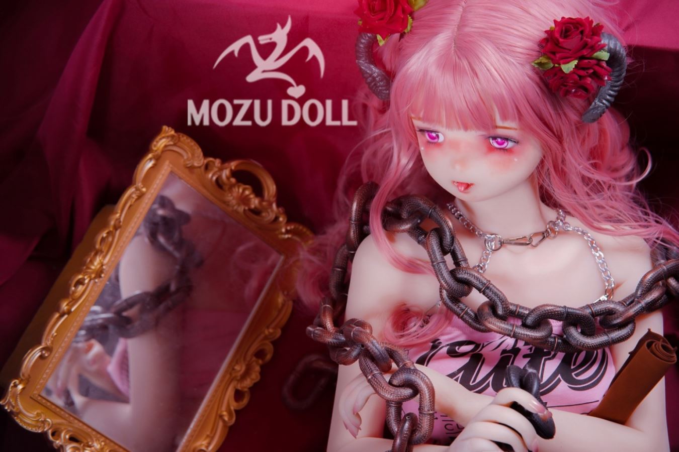 Mozu figures: Xiaomu, Lianlian, Xiaobai, Mengyue (Qingmei) 1/1 scale TPE doll