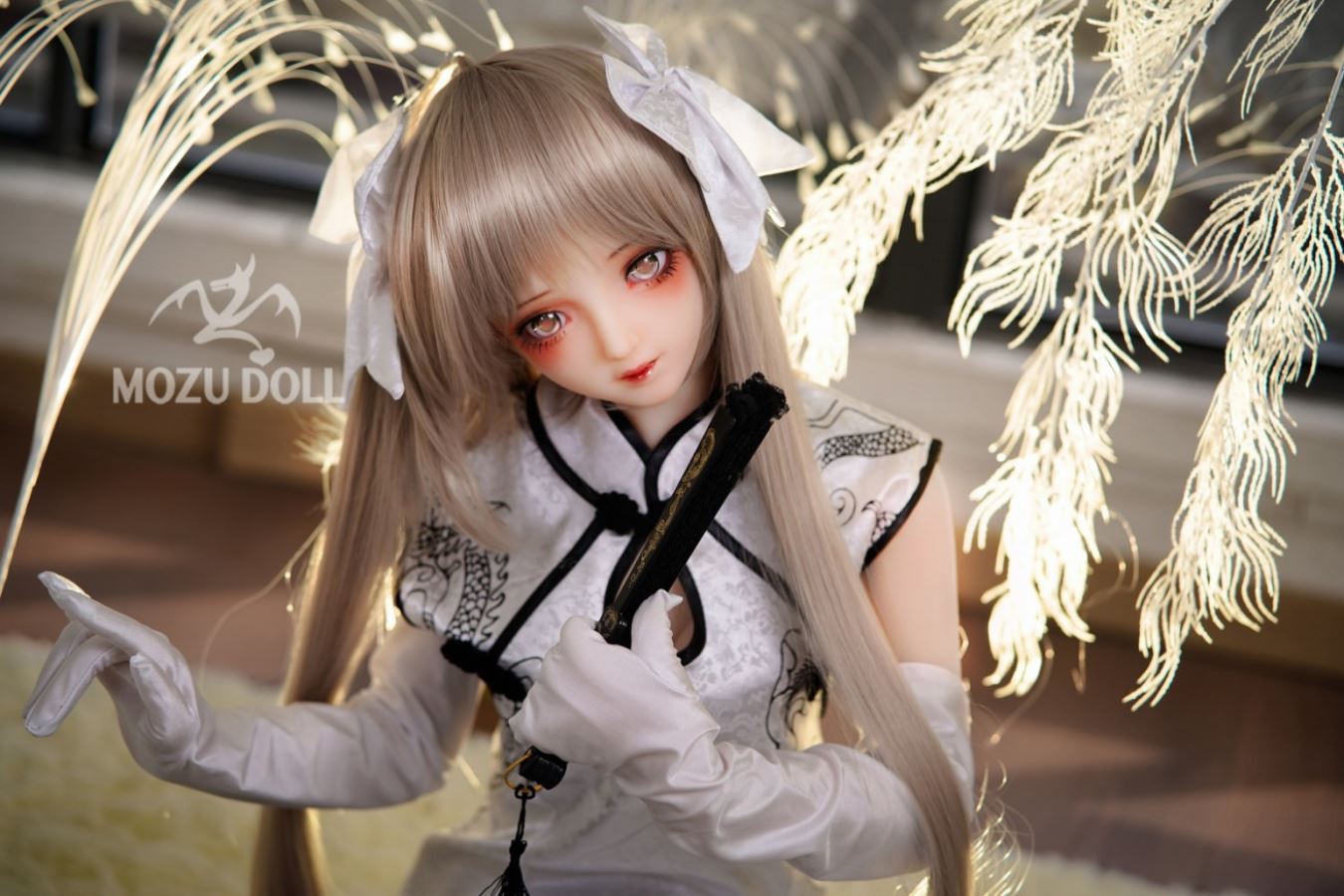 Mozu figures: Xiaomu, Lianlian, Xiaobai, Mengyue (Qingmei) 1/1 scale TPE doll