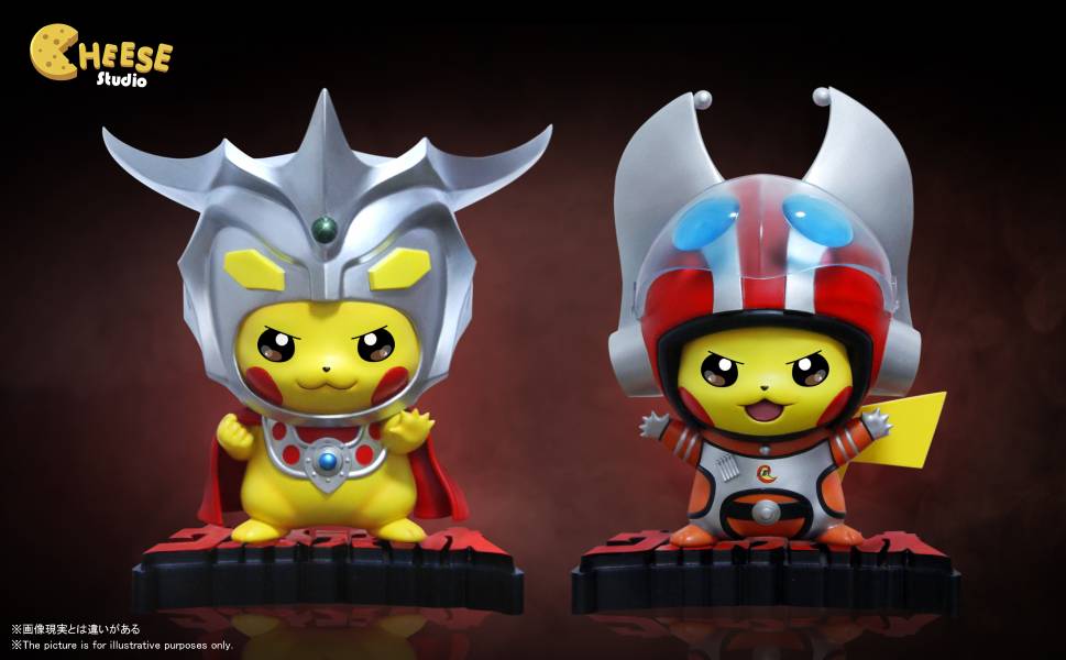 Ultraman Leo & Human Body Pikachu