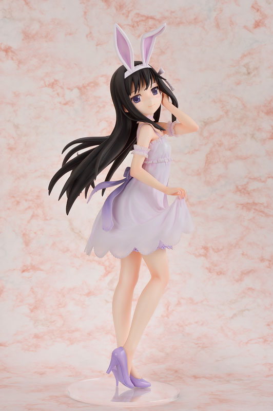 B-STYLE Movie Puella Magi Madoka Magica [New] The Rebellion Story Homura Akemi Rabbit Ears Ver. 1/4