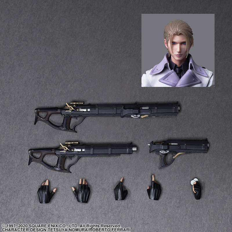 Final Fantasy VII Remake PLAY ARTS Kai Rufus Shinra