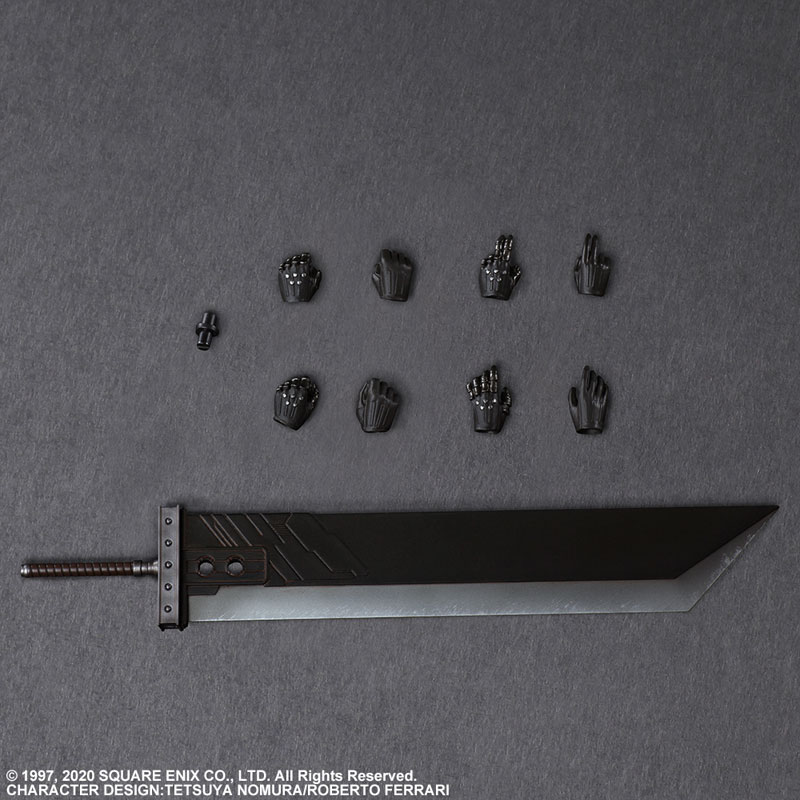 Final Fantasy VII Remake PLAY ARTS Kai Jessie, Cloud & Bike SET