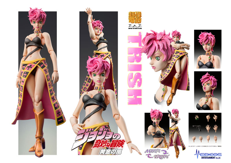 Super Action Statue JoJo's Bizarre Adventure Part.5 Trish Una