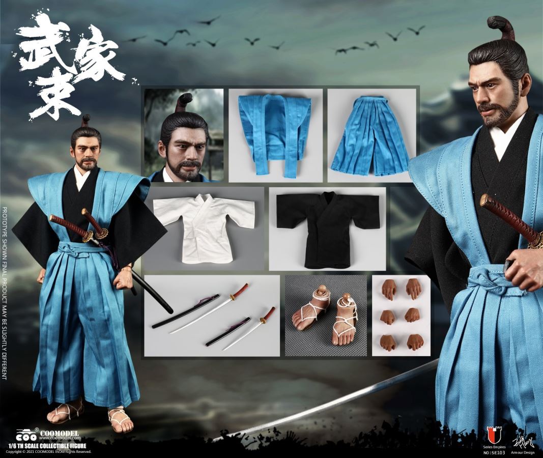 SERIES OF EMPIRES - SAMURAI (CASUAL VERSION) 1/6