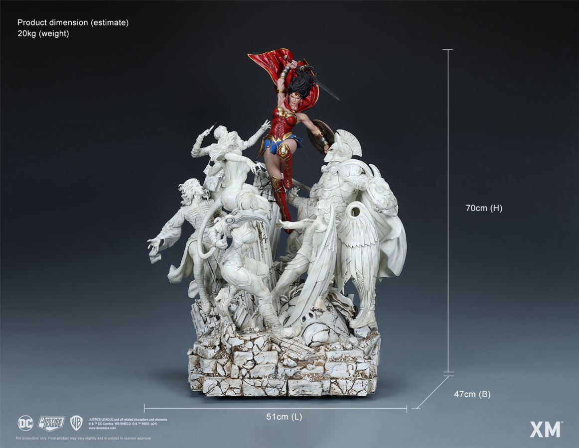 Wonder Woman Courage David Finch - Marble Ver