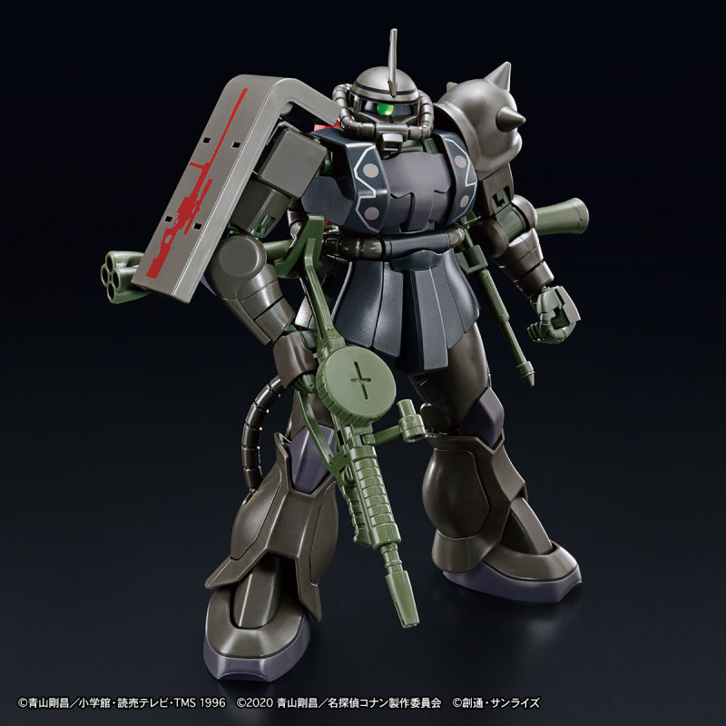ENTRY GRADE Edogawa Konan (Char's Zaku II Color) & HG 1/144 Char's Zaku II (Akai Hidekalam)