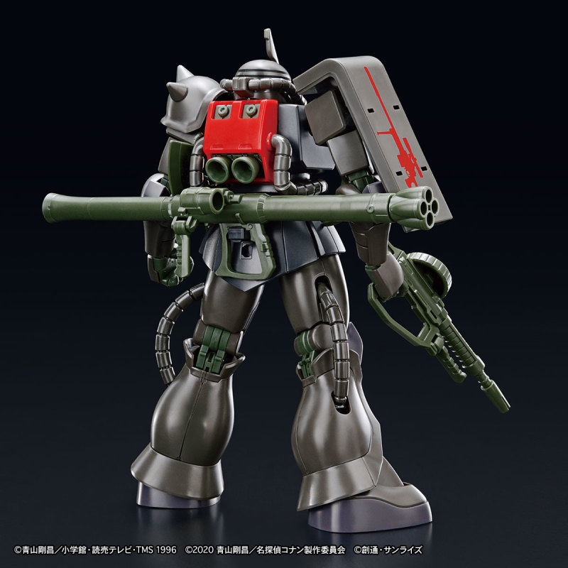 ENTRY GRADE Edogawa Konan (Char's Zaku II Color) & HG 1/144 Char's Zaku II (Akai Hidekalam)