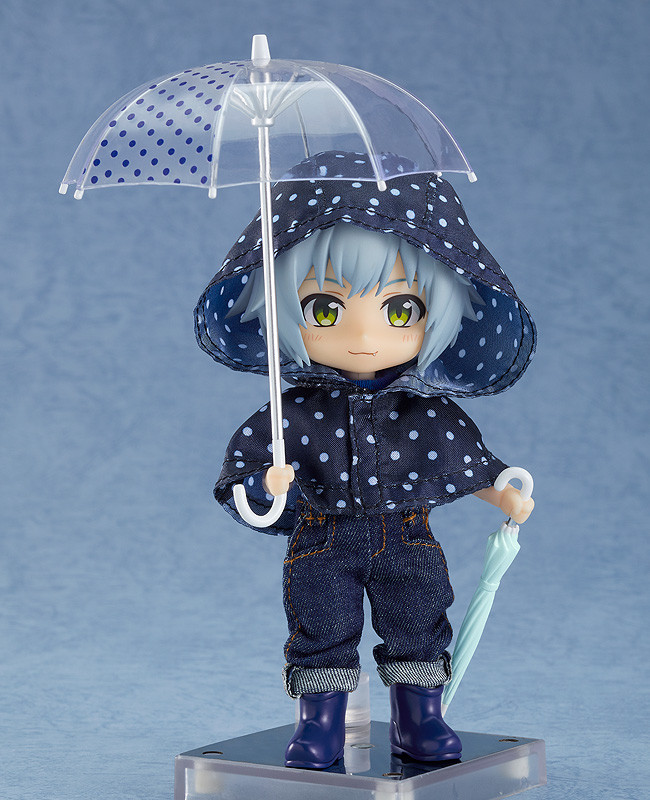 Nendoroid Doll: Outfit Set (Rain Poncho - White, Yellow, Stripes & Polka Dots)
