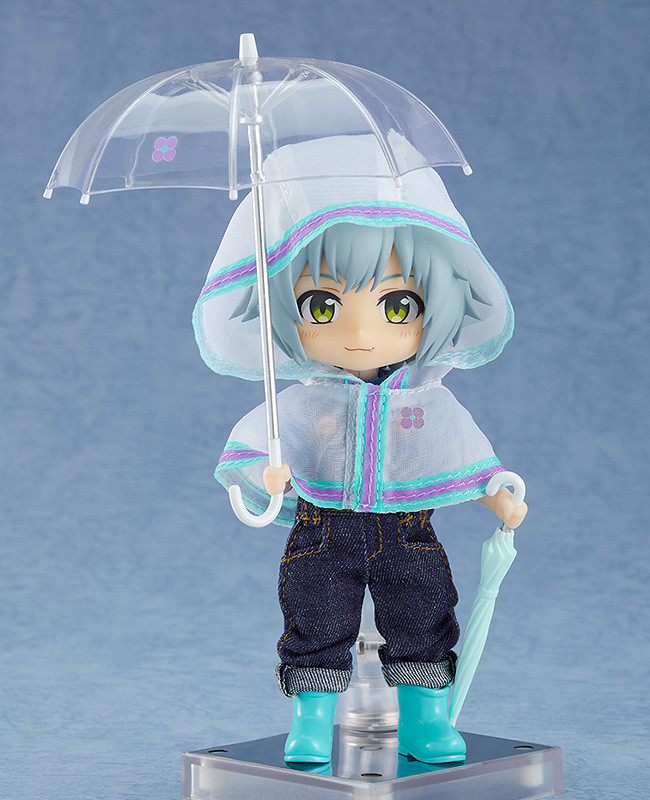 Nendoroid Doll: Outfit Set (Rain Poncho - White, Yellow, Stripes & Polka Dots)