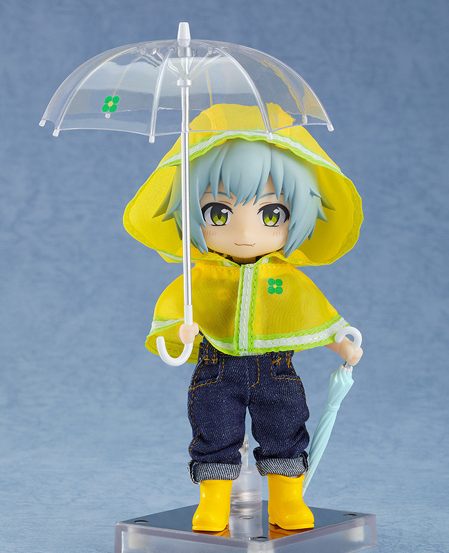 Nendoroid Doll: Outfit Set (Rain Poncho - White, Yellow, Stripes & Polka Dots)