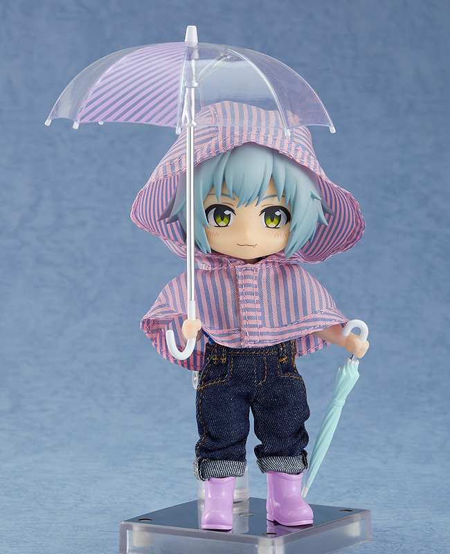 Nendoroid Doll: Outfit Set (Rain Poncho - White, Yellow, Stripes & Polka Dots)