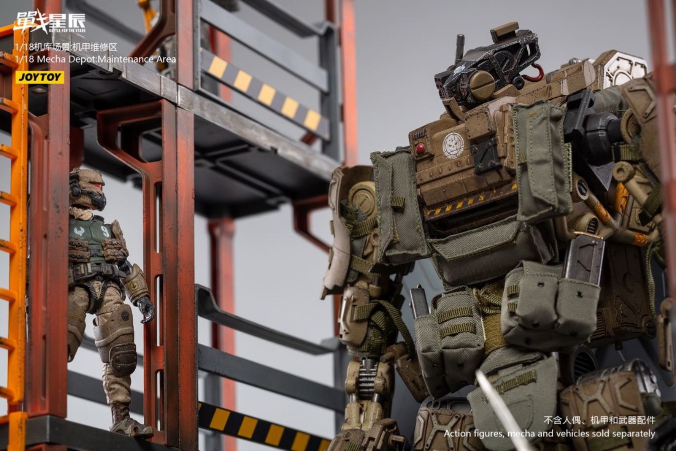 Hangar Scene-Mecha Repair Area 1/18