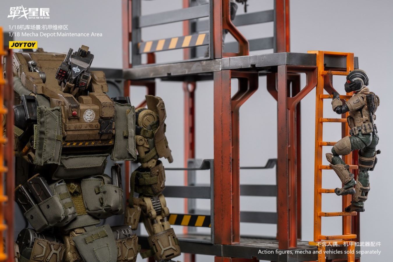 Hangar Scene-Mecha Repair Area 1/18