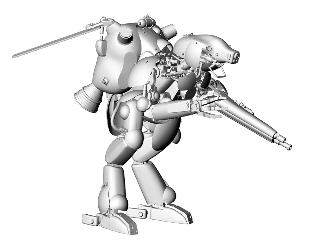 Humanoid type unmanned interceptor for space Grosurfund Schwarzfund