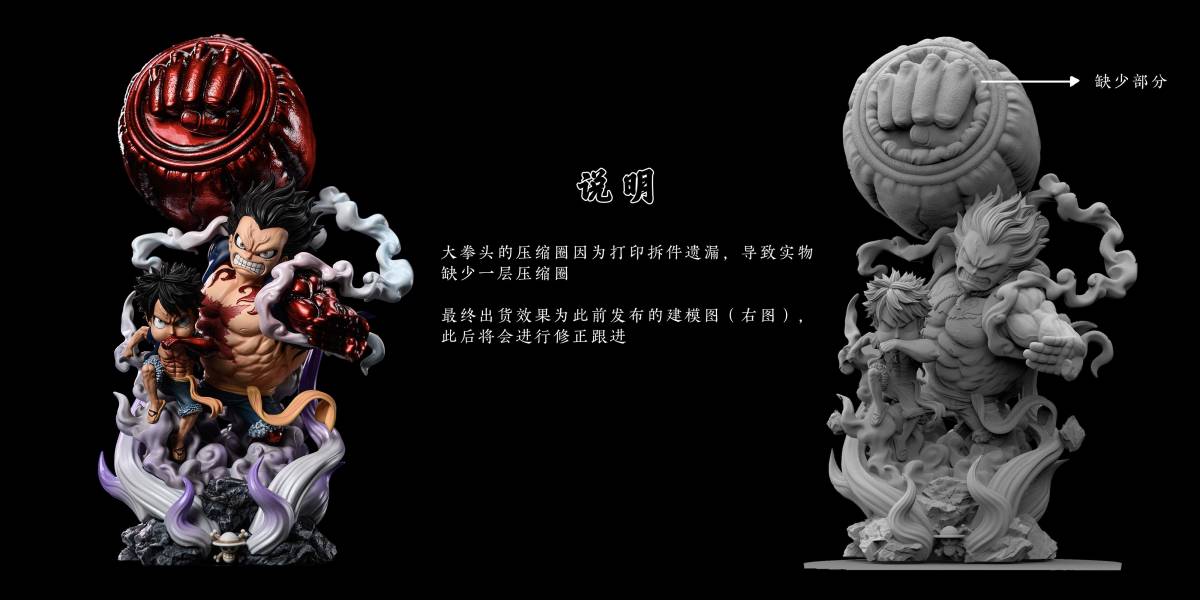 Gear Four Luffy - One Piece