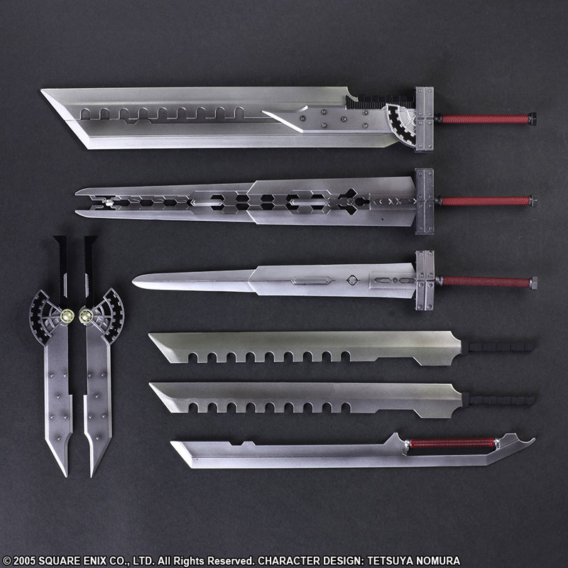 FINAL FANTASY VII ADVENT CHILDREN PLAY ARTS Kai Cloud Strife & Fenrir