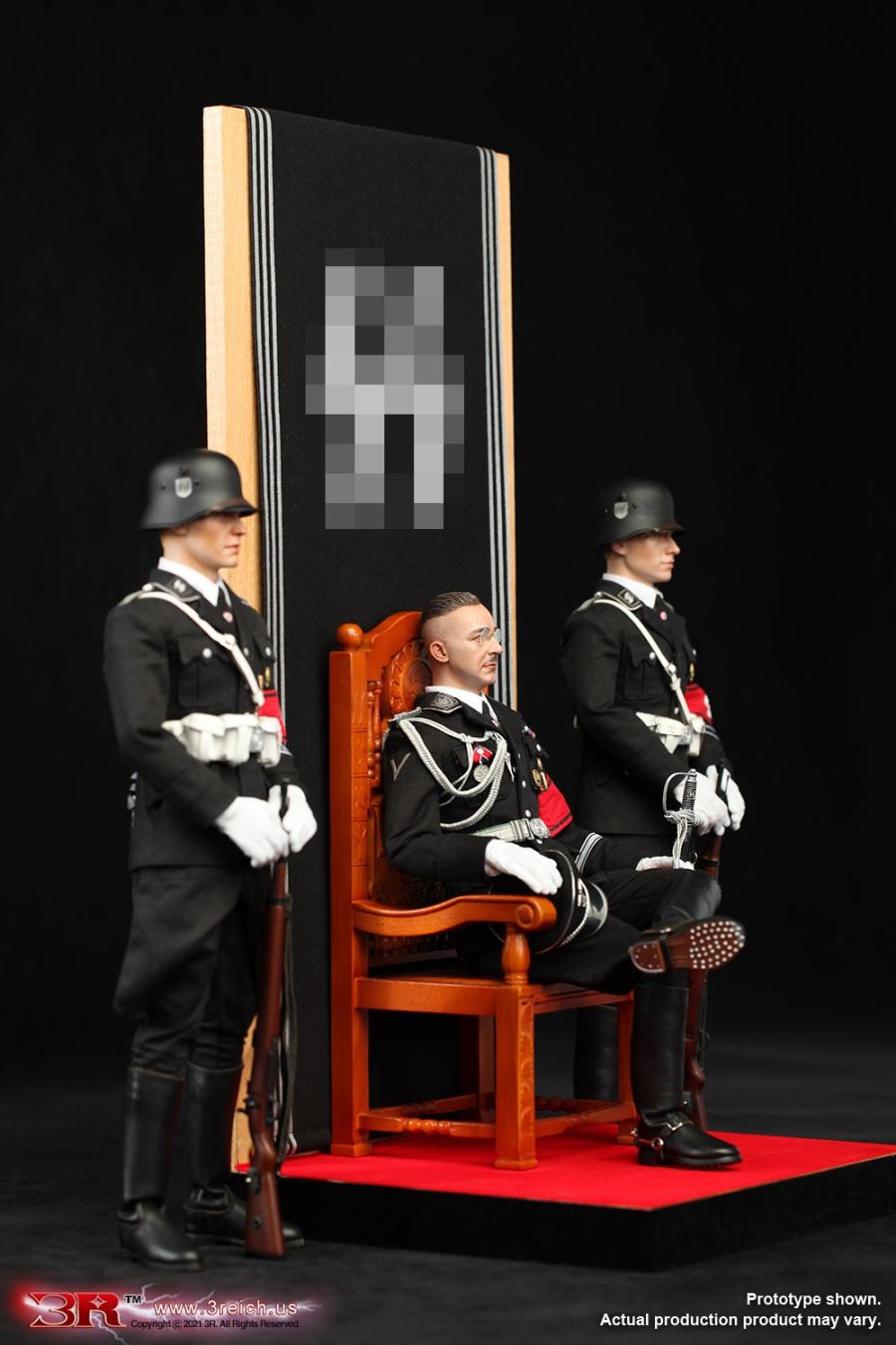 Himmler and the black soldier of ceremony GM645, GM647