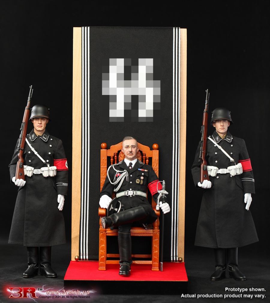 Himmler and the black soldier of ceremony GM645, GM647