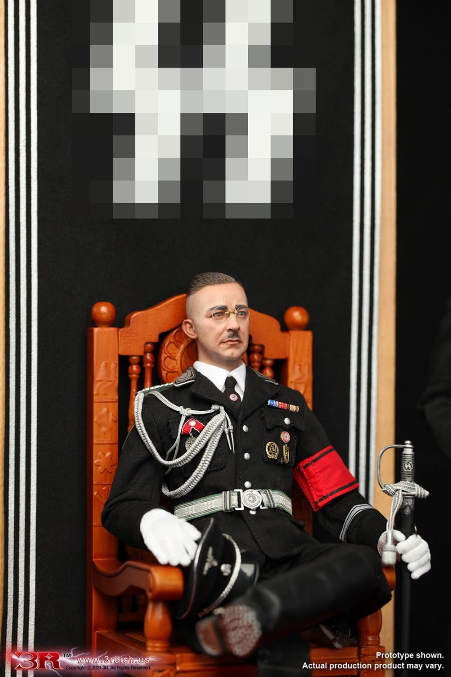 Himmler and the black soldier of ceremony GM645, GM647