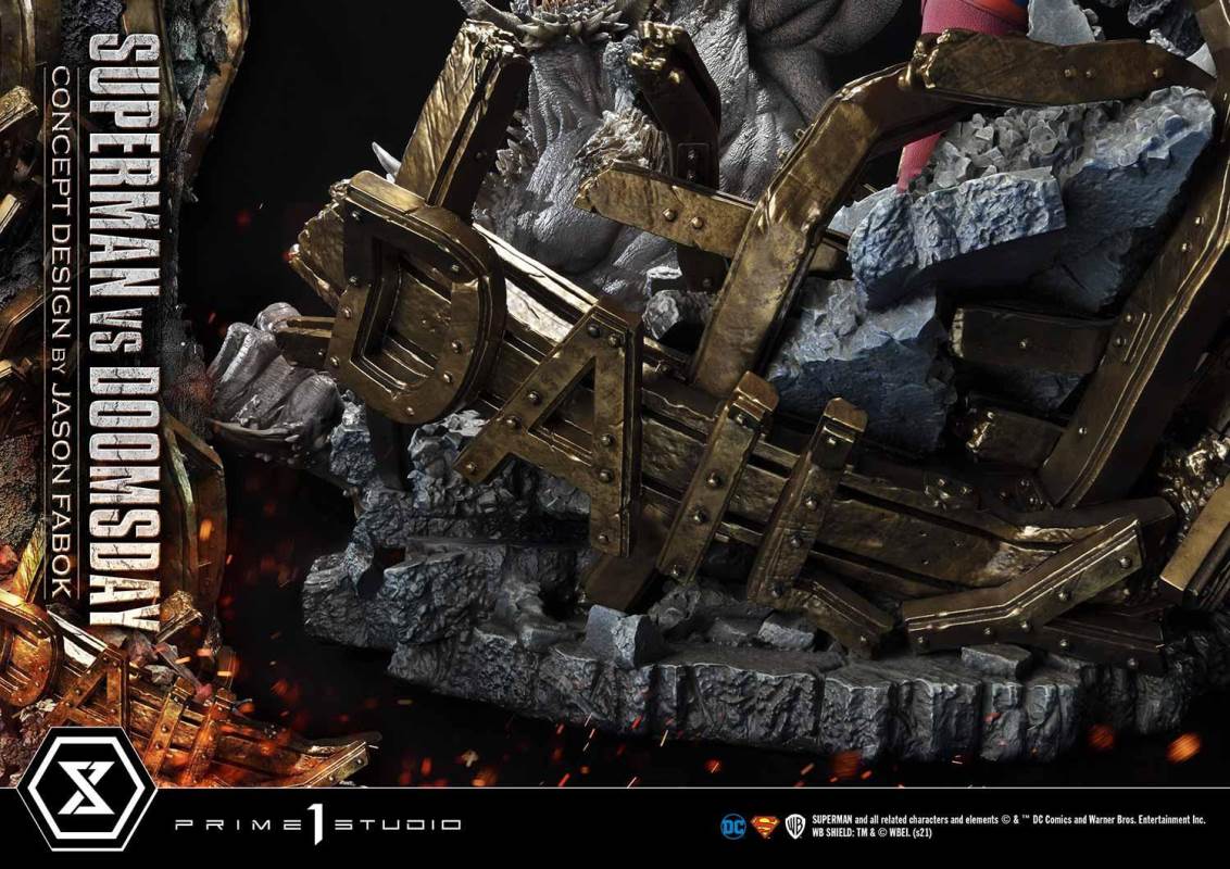 Superman VS Doomsday (Concept By Jason Fabok)