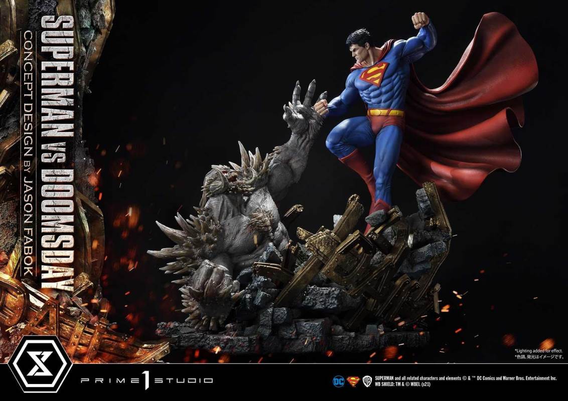 Superman VS Doomsday (Concept By Jason Fabok)