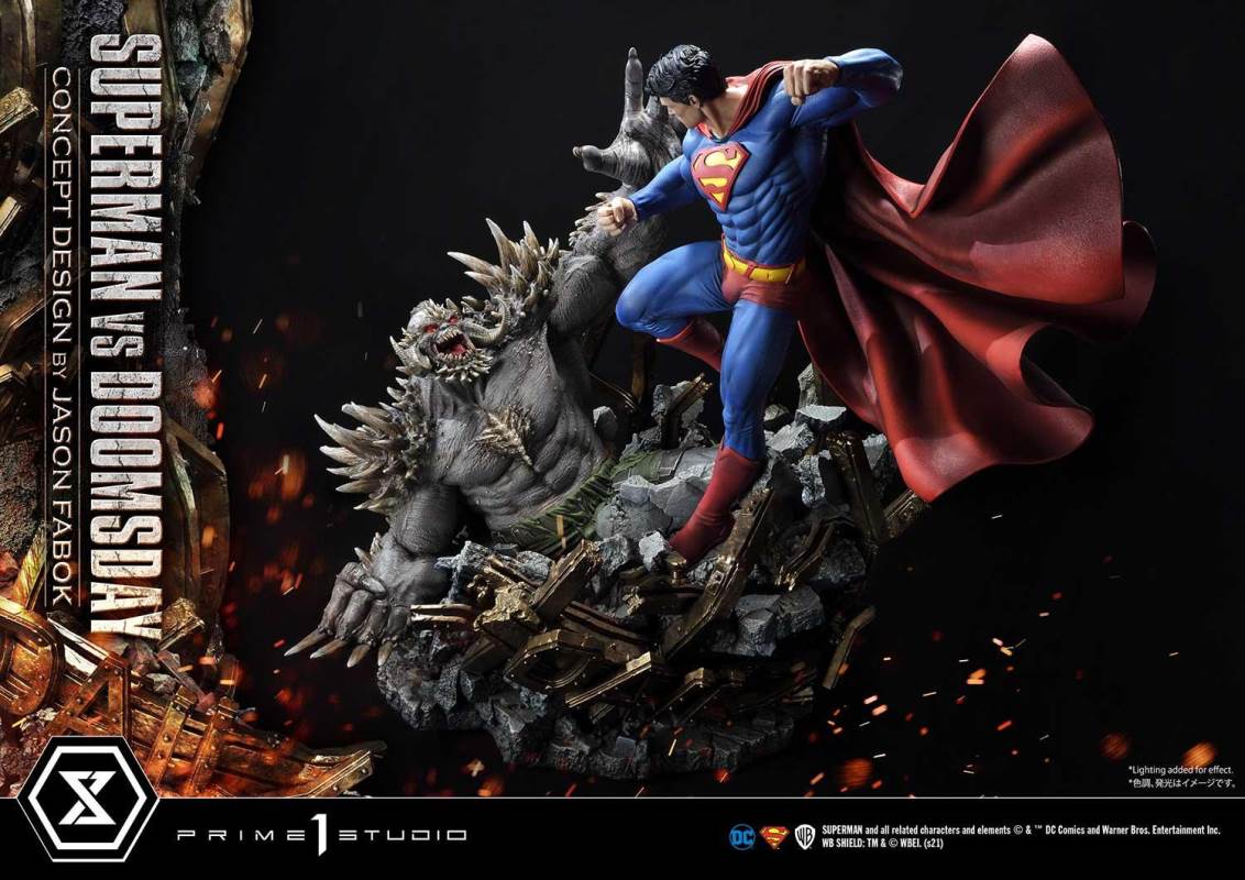 Superman VS Doomsday (Concept By Jason Fabok)
