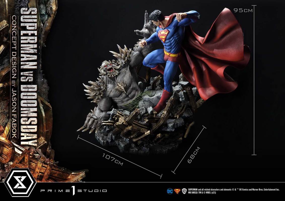 Superman VS Doomsday (Concept By Jason Fabok)