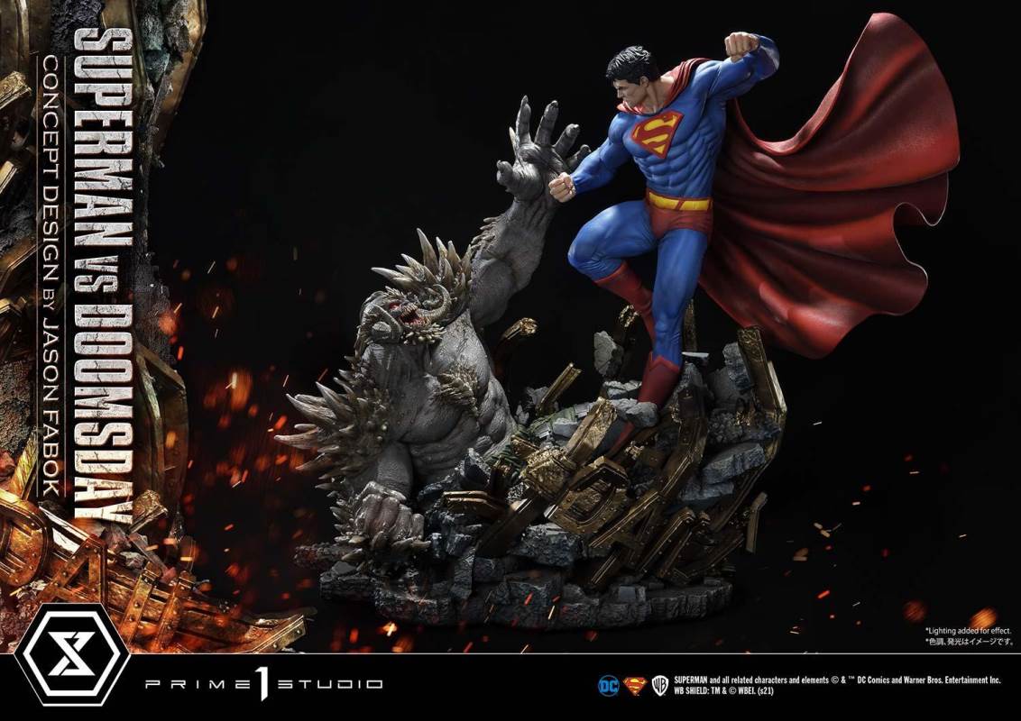 Superman VS Doomsday (Concept By Jason Fabok)