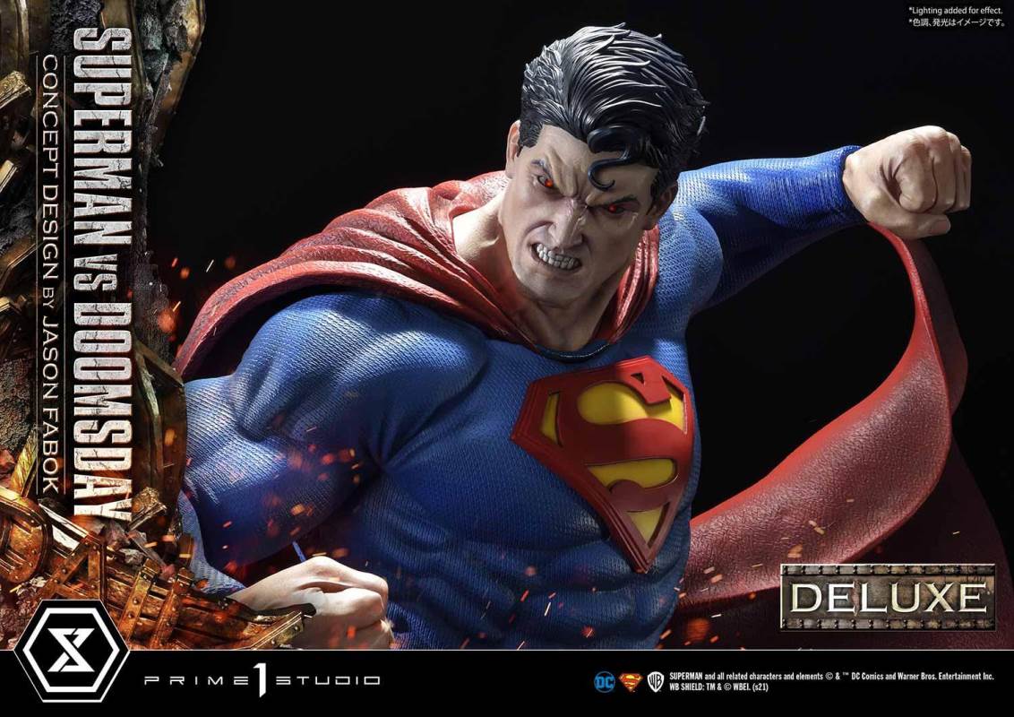 Superman VS Doomsday (Concept By Jason Fabok) DX