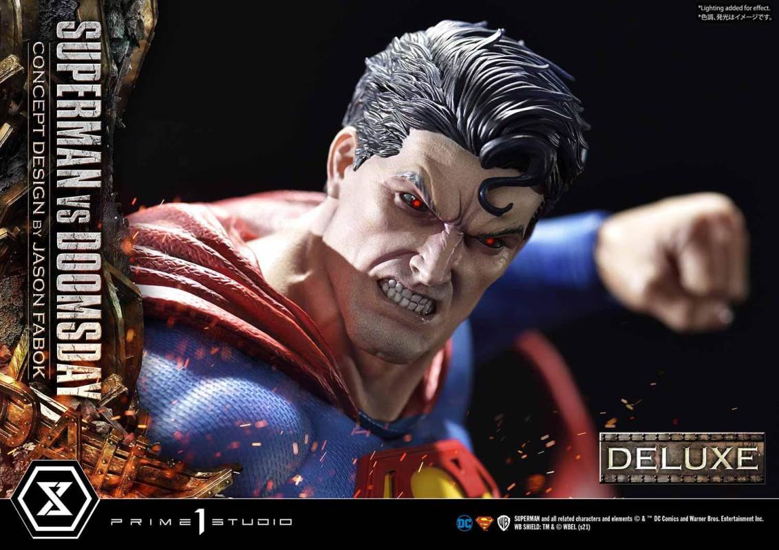 Superman VS Doomsday (Concept By Jason Fabok) DX