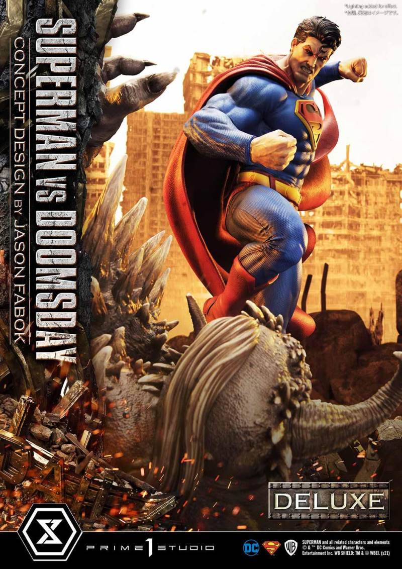 Superman VS Doomsday (Concept By Jason Fabok) DX