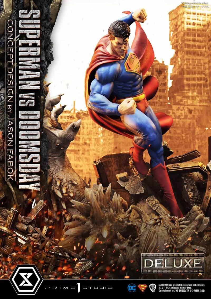 Superman VS Doomsday (Concept By Jason Fabok) DX