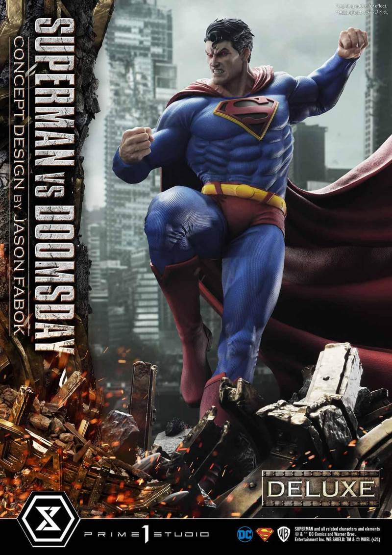Superman VS Doomsday (Concept By Jason Fabok) DX