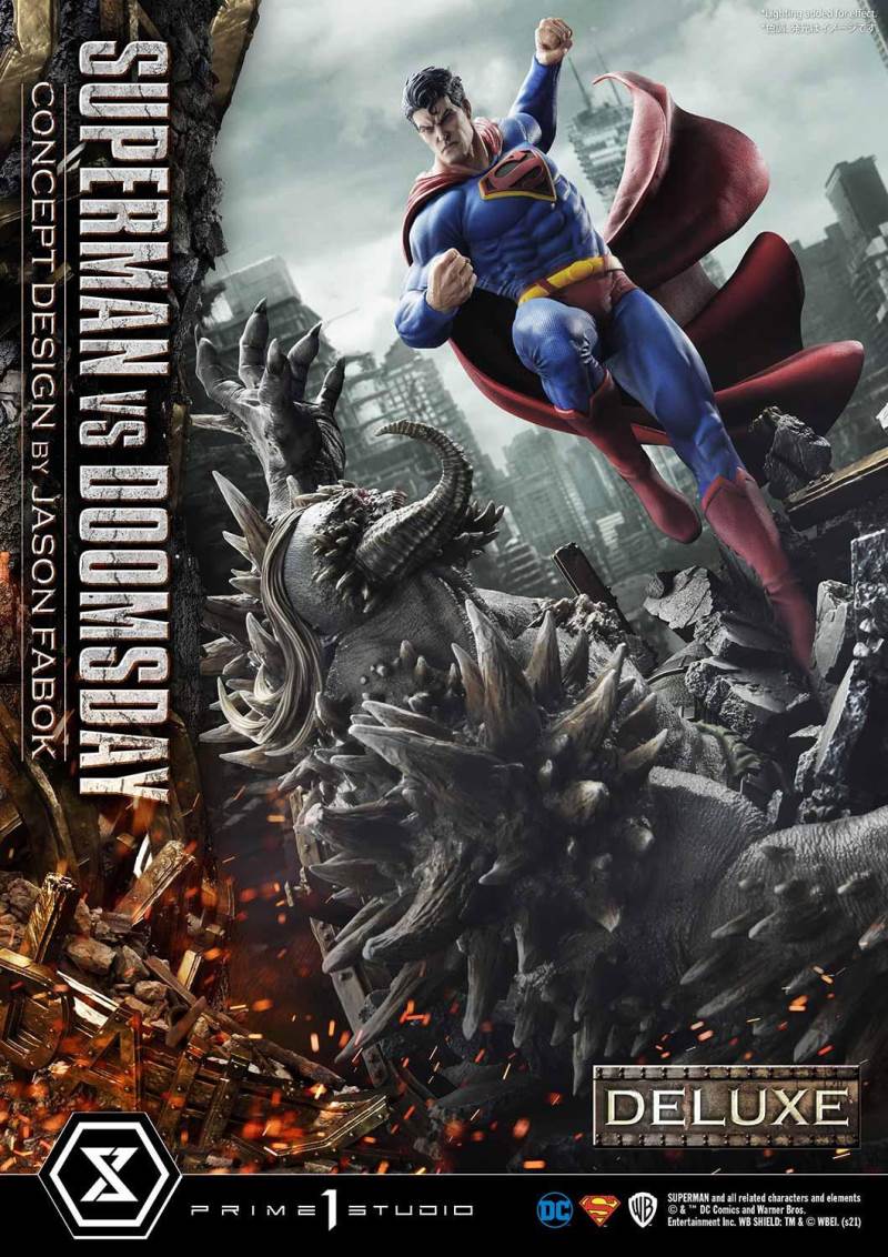 Superman VS Doomsday (Concept By Jason Fabok) DX