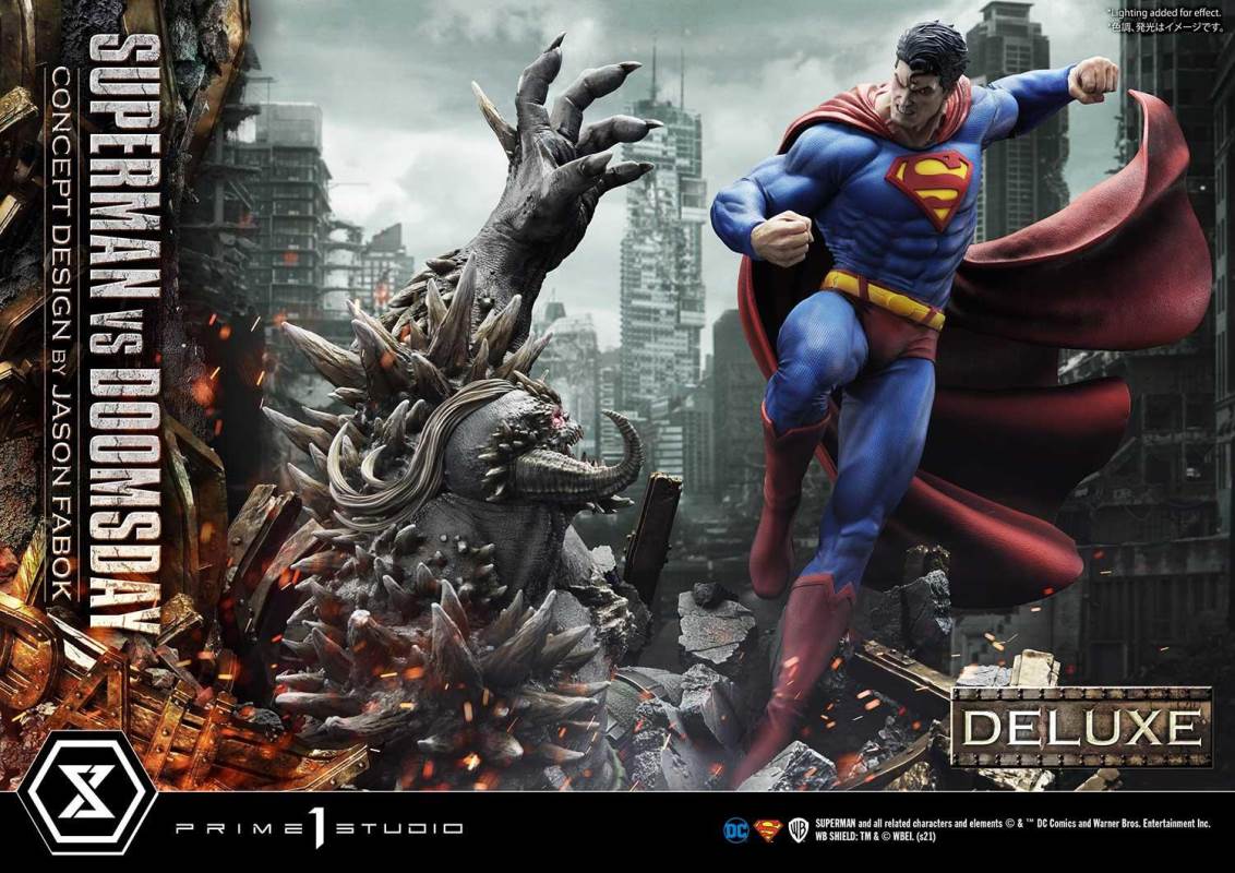 Superman VS Doomsday (Concept By Jason Fabok) DX