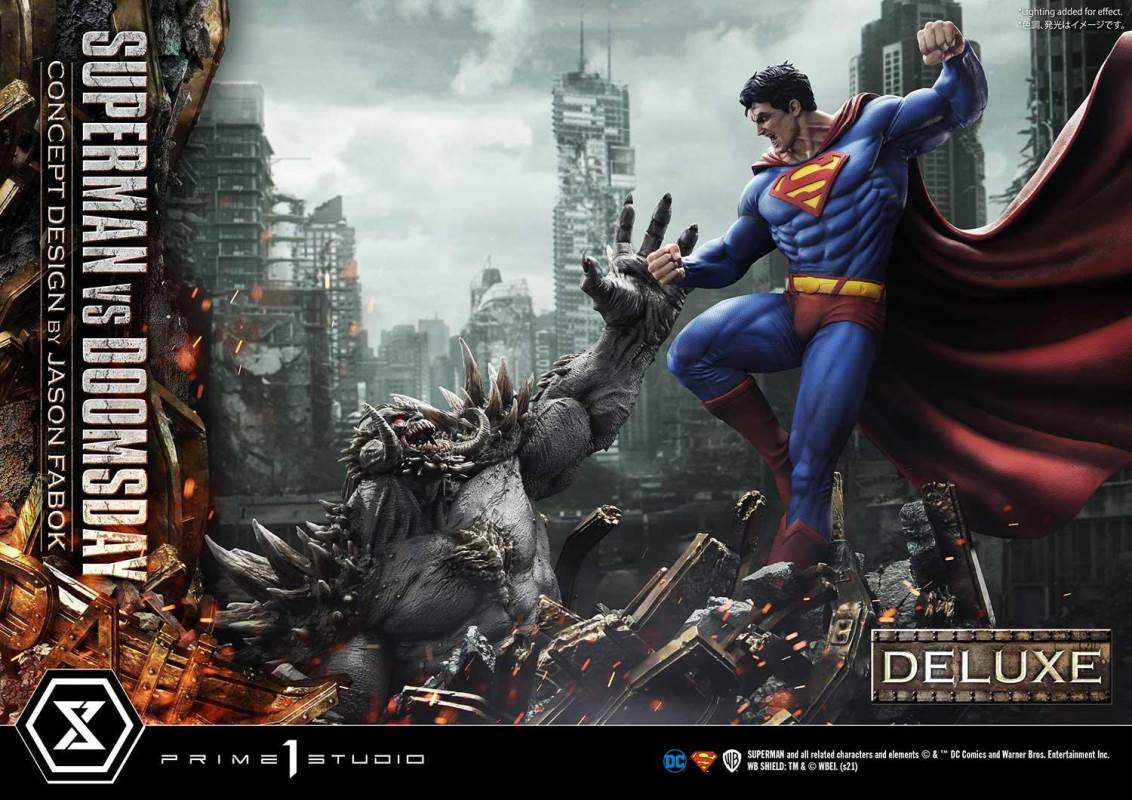 Superman VS Doomsday (Concept By Jason Fabok) DX