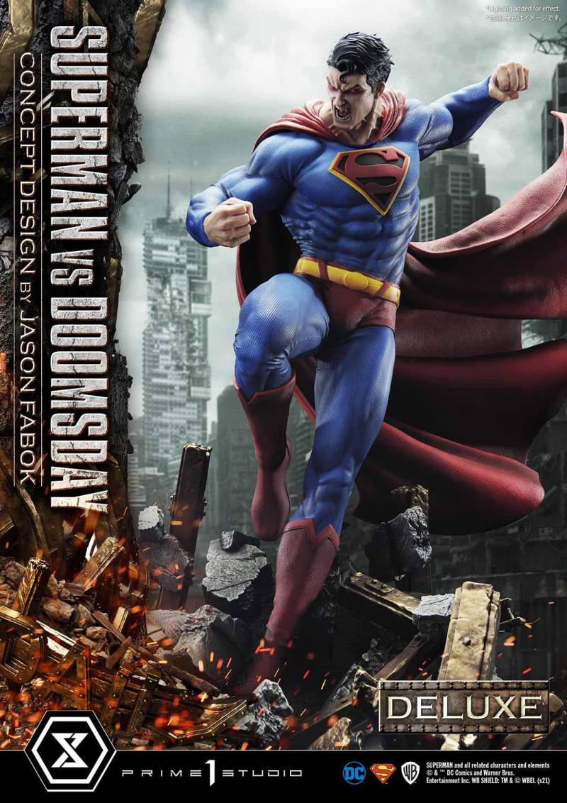 Superman VS Doomsday (Concept By Jason Fabok) DX