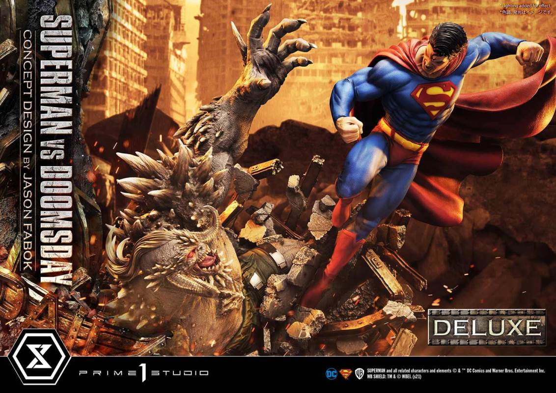 Superman VS Doomsday (Concept By Jason Fabok) DX