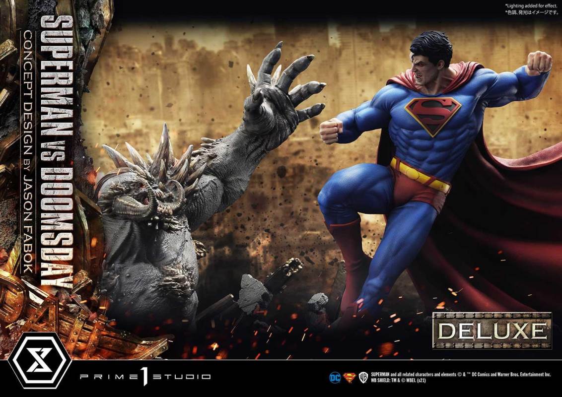 Superman VS Doomsday (Concept By Jason Fabok) DX
