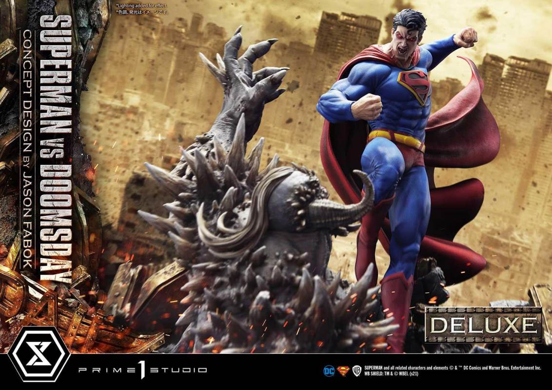Superman VS Doomsday (Concept By Jason Fabok) DX