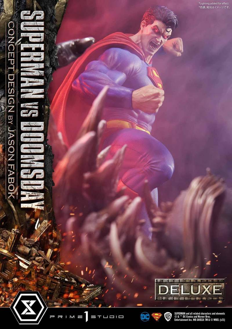 Superman VS Doomsday (Concept By Jason Fabok) DX