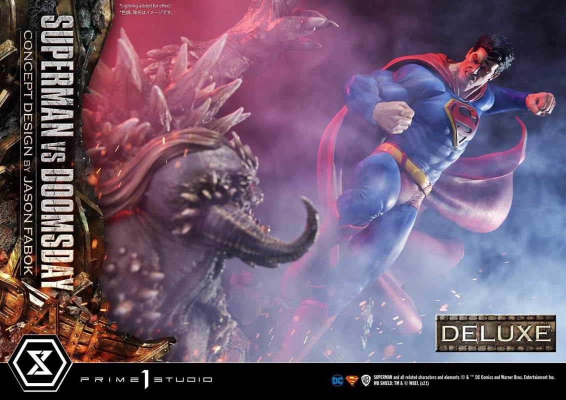 Superman VS Doomsday (Concept By Jason Fabok) DX